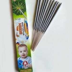 12cm GREEN SPARKLERS
